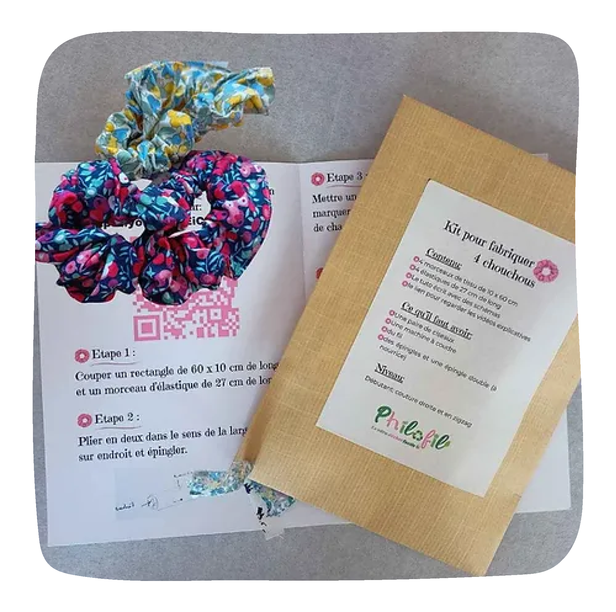 Kit DIY chouchous