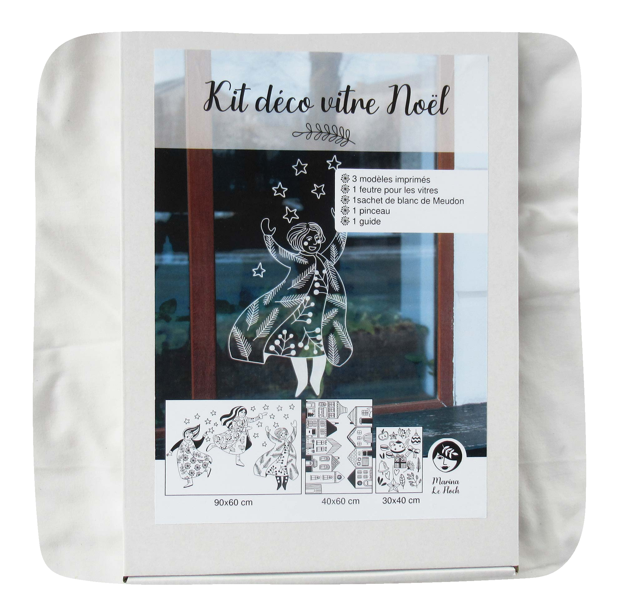 Kit déco vitres Noël