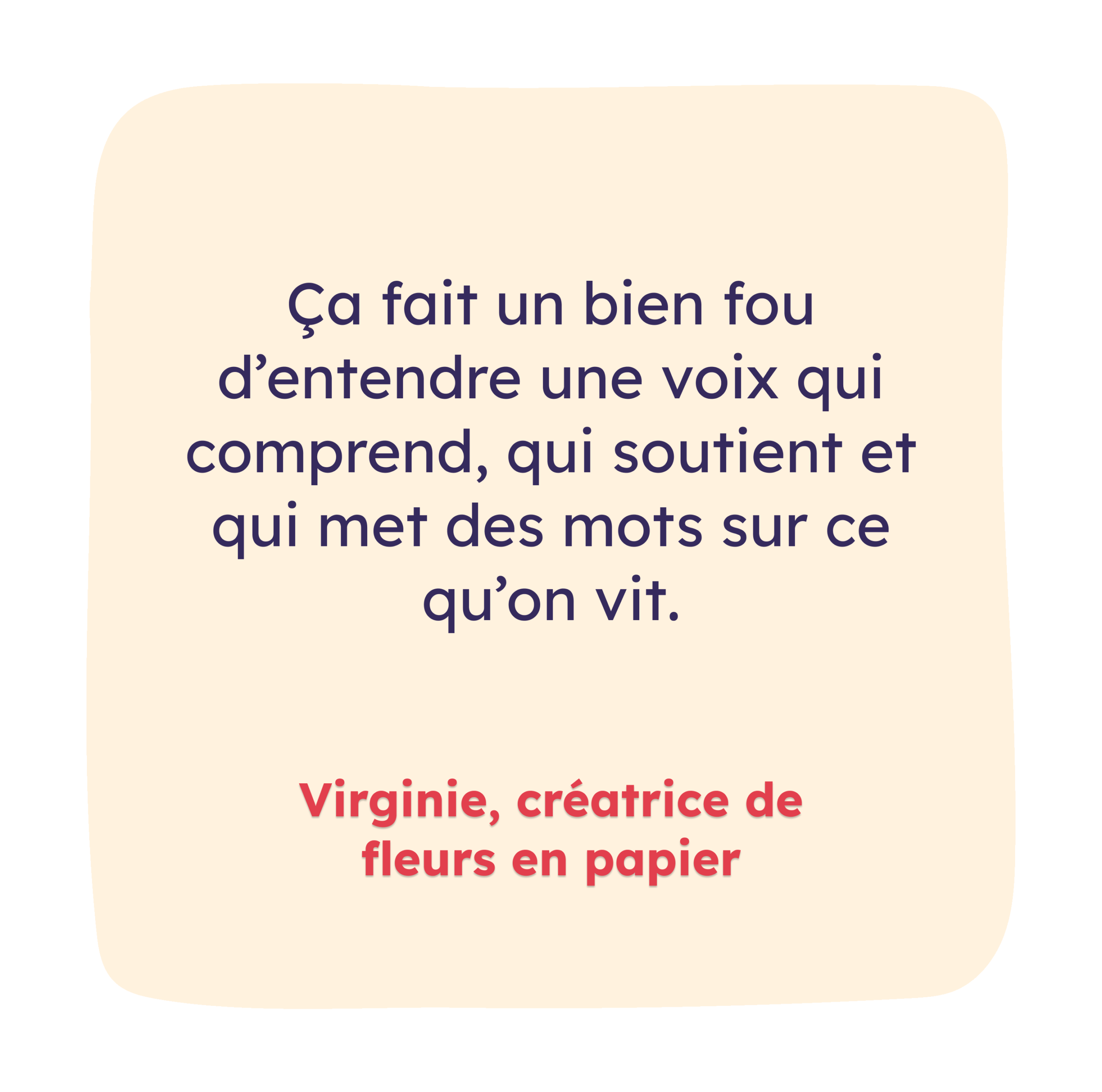 Virginie créatrice de fleurs en papier